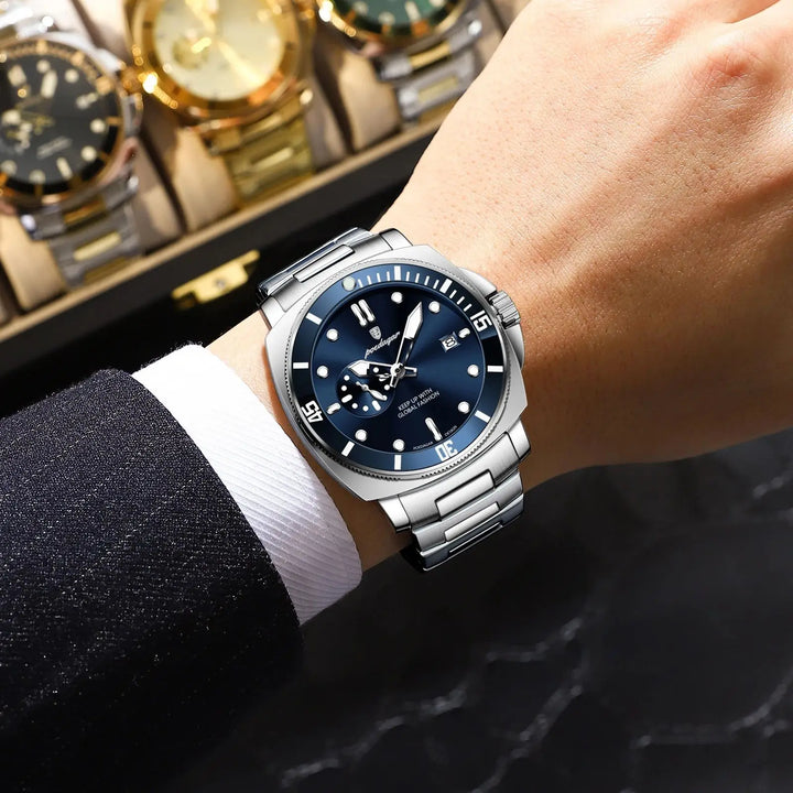 POEDAGAR SportLux® – Men’s Waterproof Quartz Watch