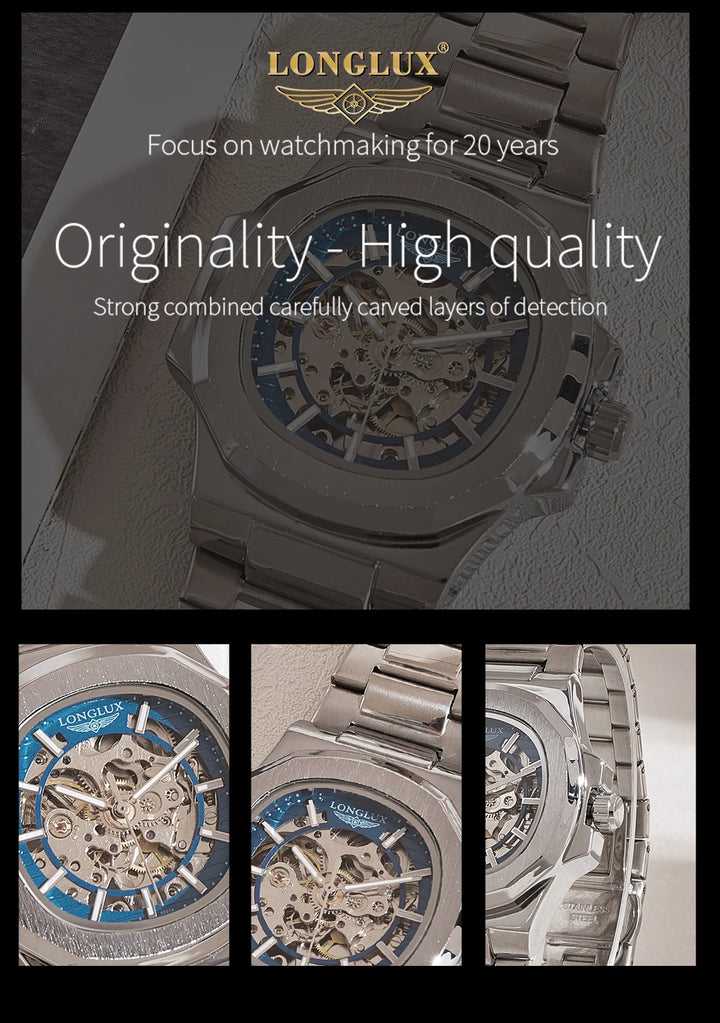 LONGLUX Heritage® – Classic Skeleton Automatic