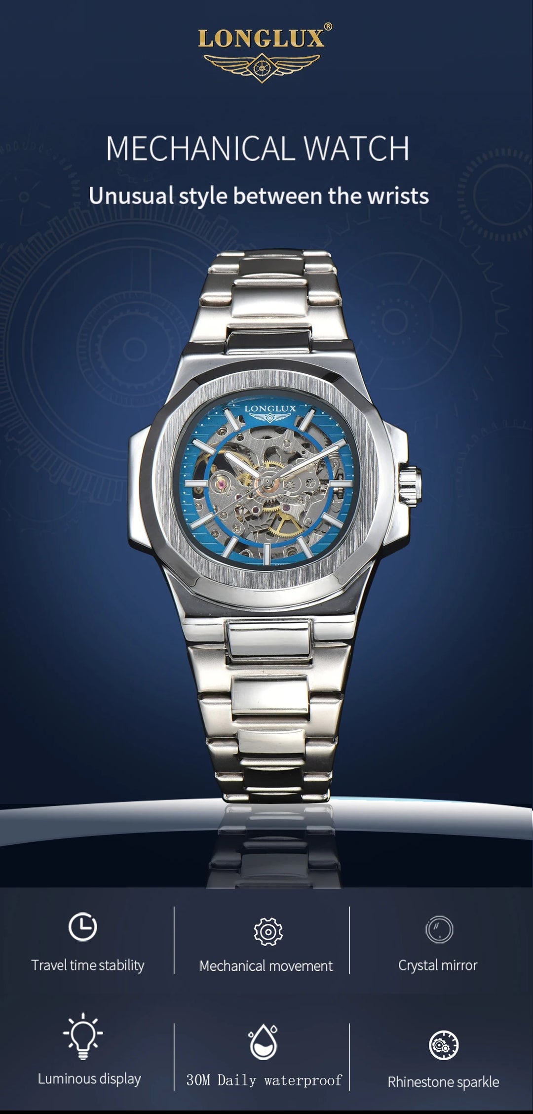 LONGLUX Heritage® – Classic Skeleton Automatic