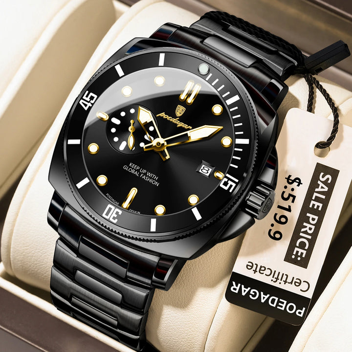 POEDAGAR SportLux® – Men’s Waterproof Quartz Watch