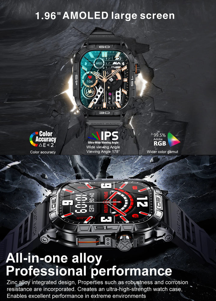 EIGIIS K63 Active®– Smartwatch with IP68 Waterproof