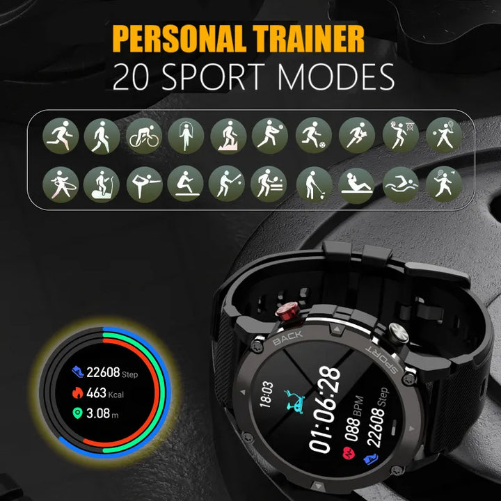 Smart Watch  Bluetooth Call Waterproof Watches Blood Pressure Outdoor Sport Smartwatch For Android  Ios