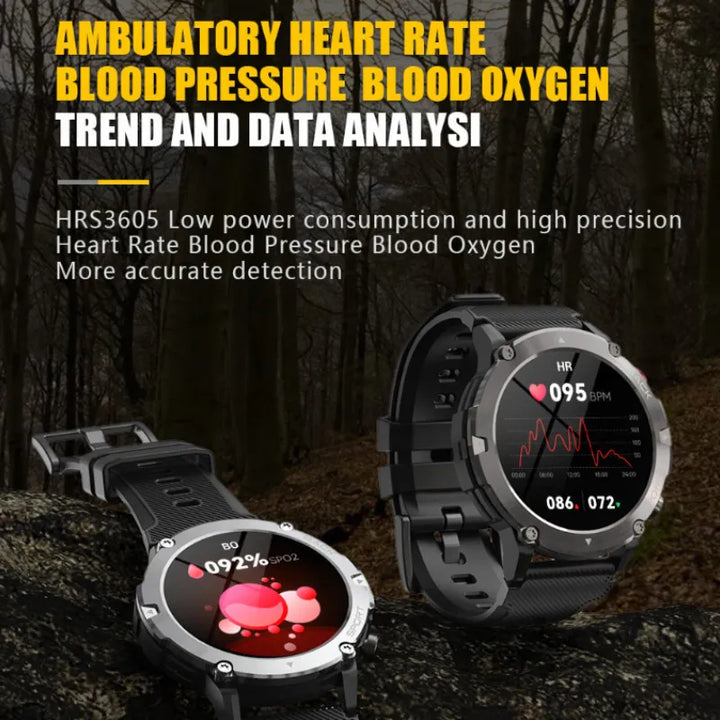 Smart Watch  Bluetooth Call Waterproof Watches Blood Pressure Outdoor Sport Smartwatch For Android  Ios