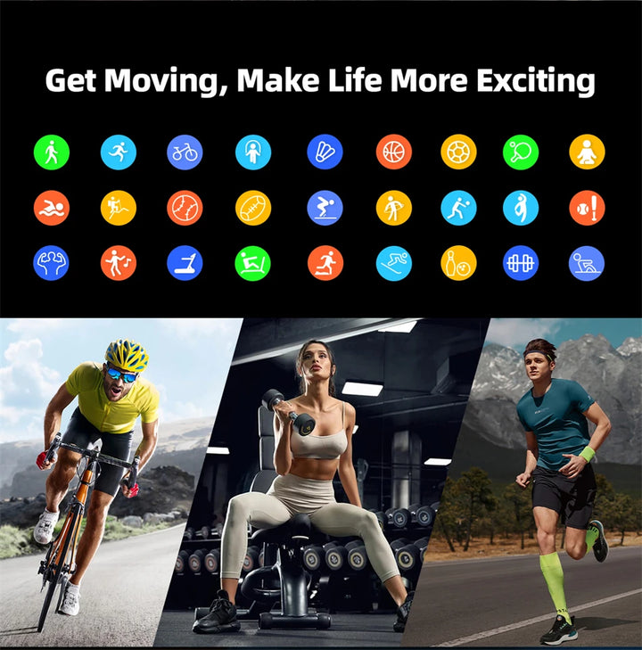 AURAS™ UltraThin Pro 2025 AMOLED Smartwatch