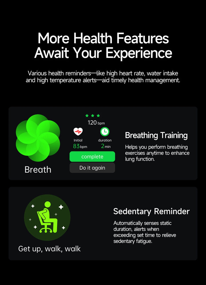 VitalScan Blood Glucose Pro® – Best 2026 Laser Health Monitoring Smart Watch - With Japan Laser Treatment Therapy Preventing the Three high Health Risks