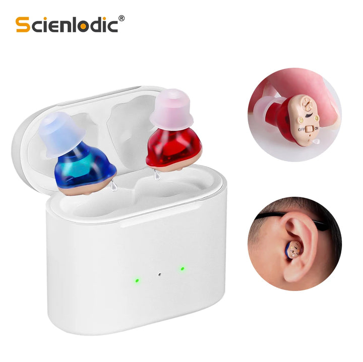 HearClear™ MiniPro – Invisible Rechargeable Hearing Aid for Seniors