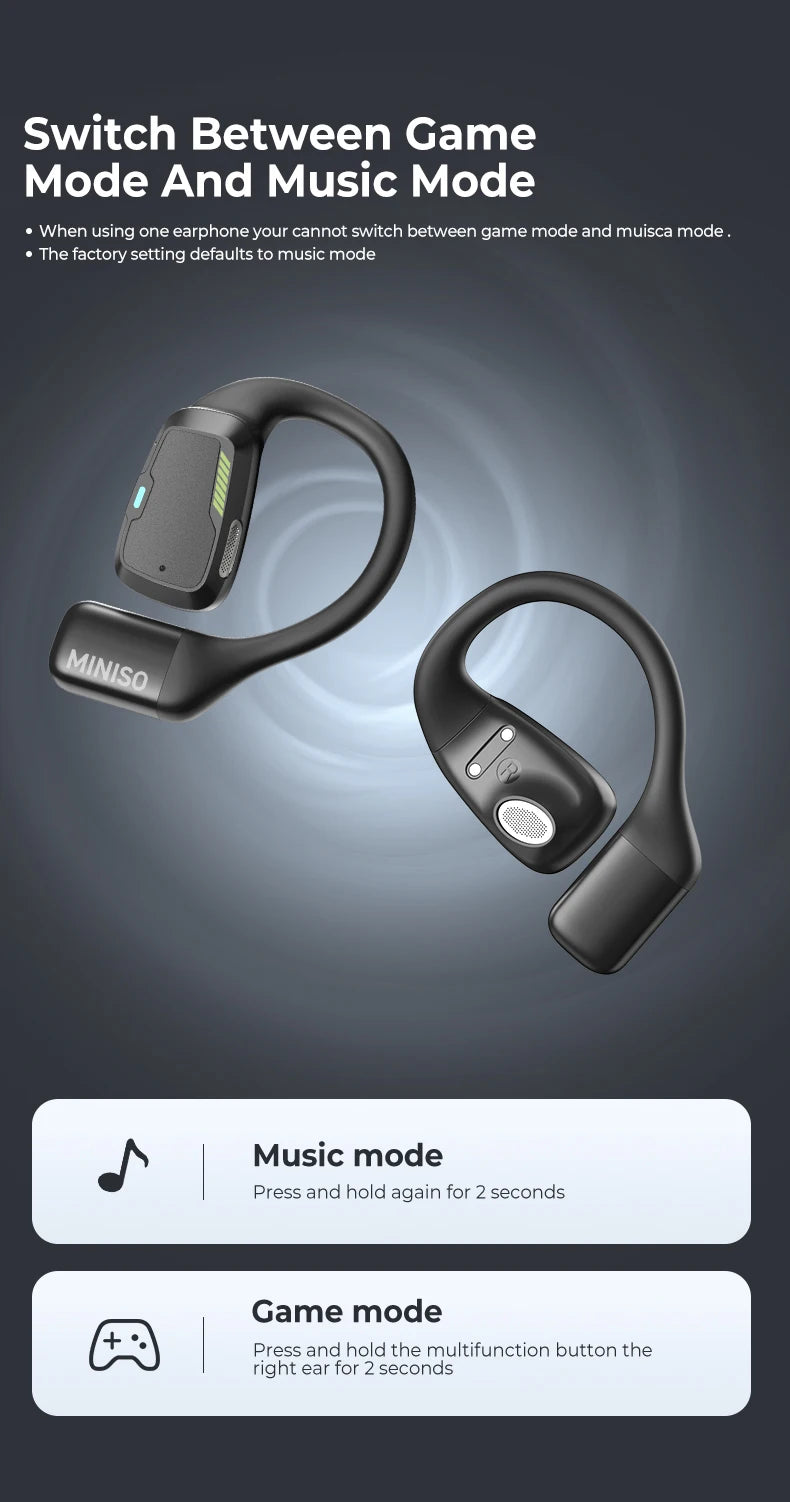 MINISO SmartTalk™  - Real-Time AI Translation Earbuds- 2025 Best Seller