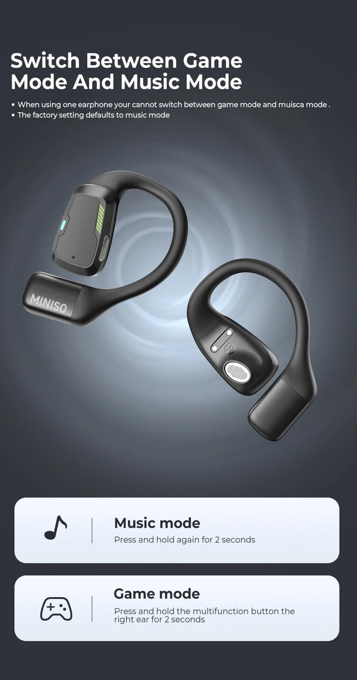 MINISO SmartTalk™  - Real-Time AI Translation Earbuds- 2025 Best Seller