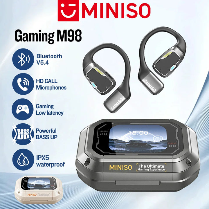 MINISO SmartTalk™  - Real-Time AI Translation Earbuds- 2025 Best Seller