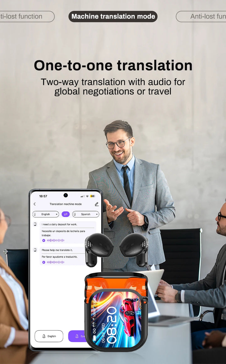 HTC NE20 SmartVoice™ – AI Translator & Sport Earbuds