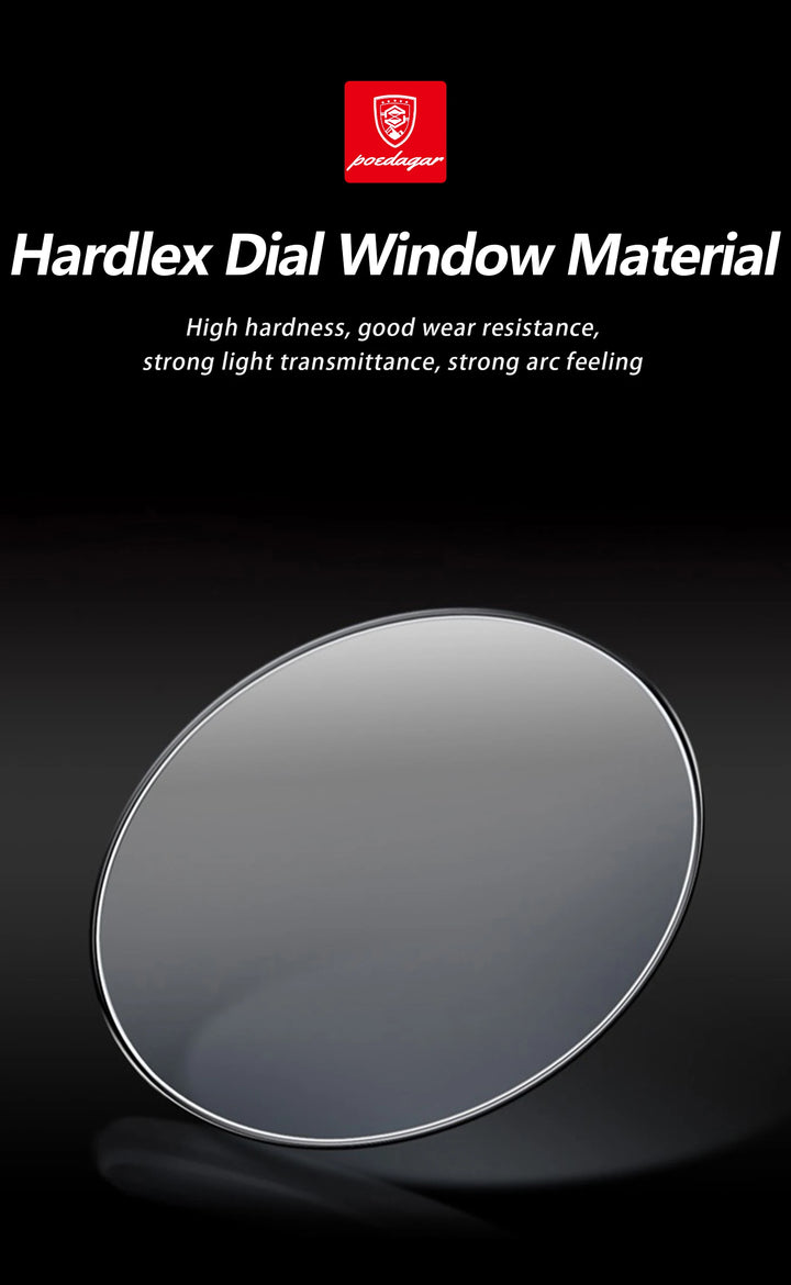 POEDAGAR Imperial Chronograph -  Swiss Luminous Luxury Quartz Men’s Watch