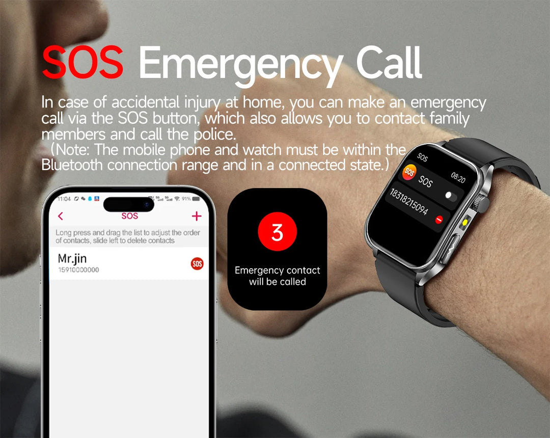 VitalScan Blood Glucose Pro® – Best 2026 Laser Health Monitoring Smart Watch - With Japan Laser Treatment Therapy Preventing the Three high Health Risks