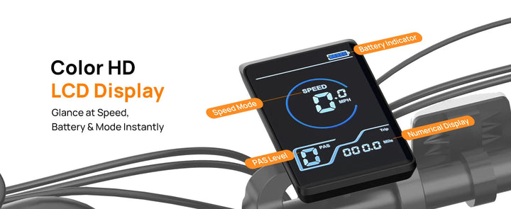 UrLife E20 Pro 1000W Electric Bike – 48V Battery, 20MPH