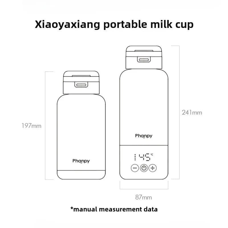 Hot Sale Creative Split Style Thermostatic Kettle Home Use Wireless Milk Mixer Portable Hot Water Insulated Cup for Outdoor Use