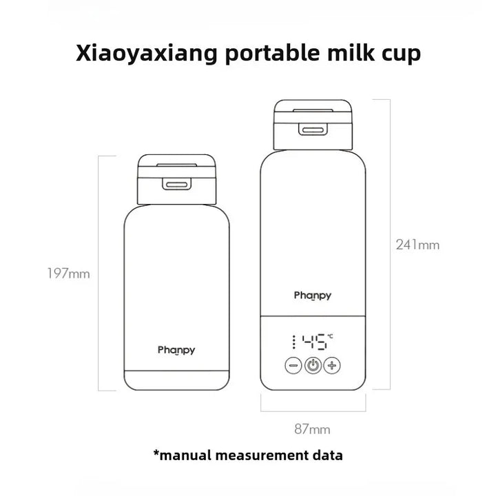 Hot Sale Creative Split Style Thermostatic Kettle Home Use Wireless Milk Mixer Portable Hot Water Insulated Cup for Outdoor Use