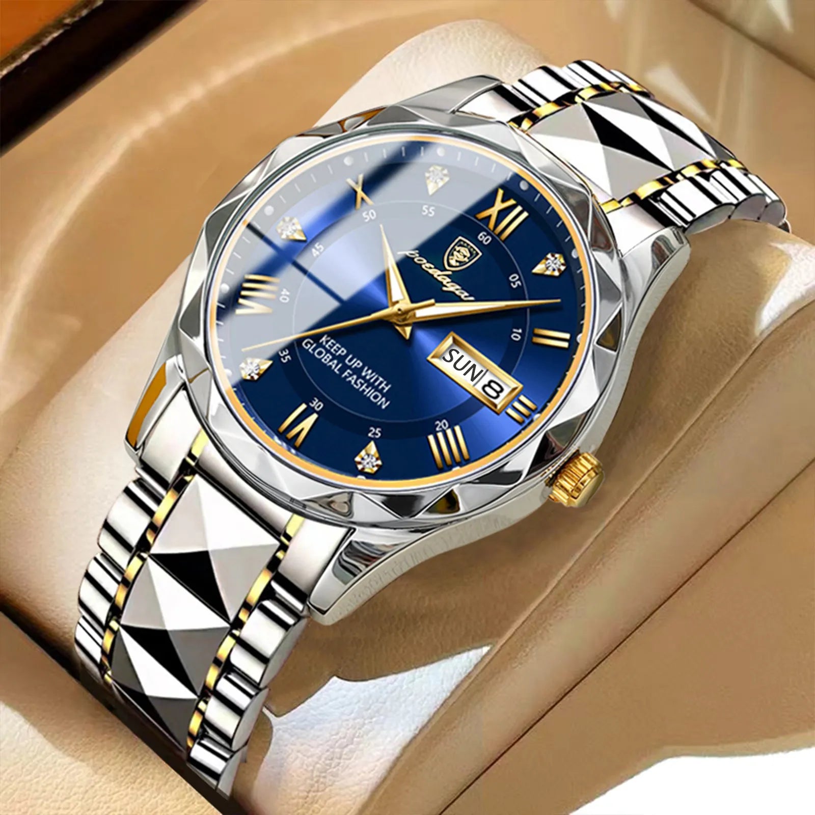 POEDAGAR Top Brand Luxury Man Watch