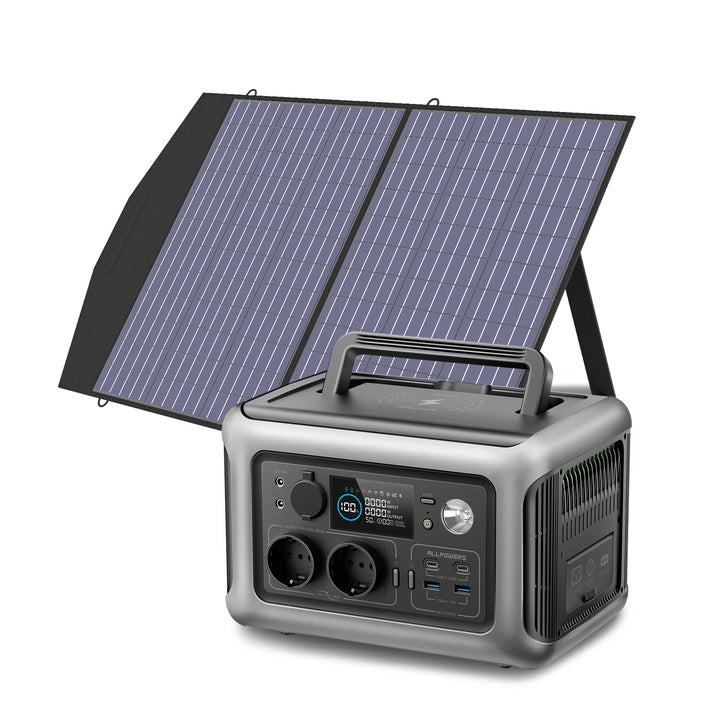 ALLPOWERS R600 Solar Generator ®– 600W 299Wh LiFePO4 Portable Power Station