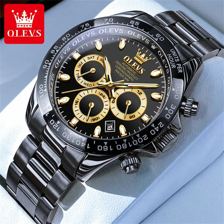 OLEVS 6638 Prestige Mechanical Automatic – Men’s Luxury Timepiece
