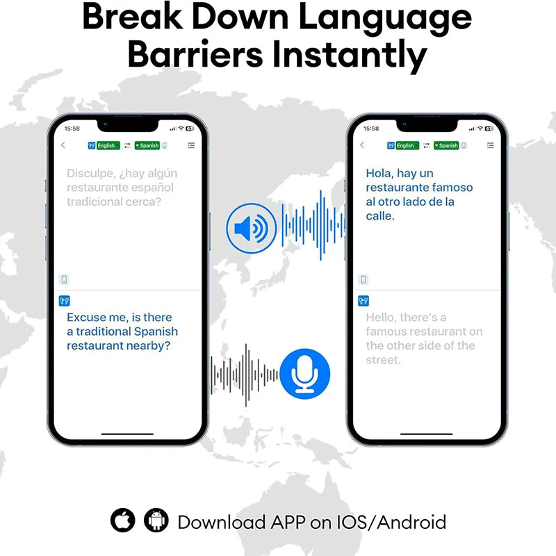 PAXA SpeakMate™ – AI Earbuds for 145 Languages