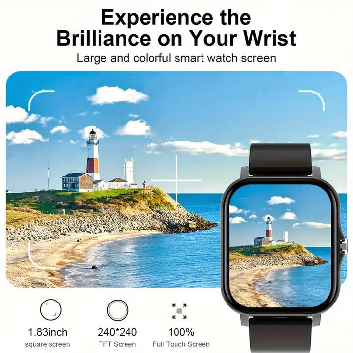 KESHUYOU AuraFit™ – Advanced Wellness & Communication Smartwatch