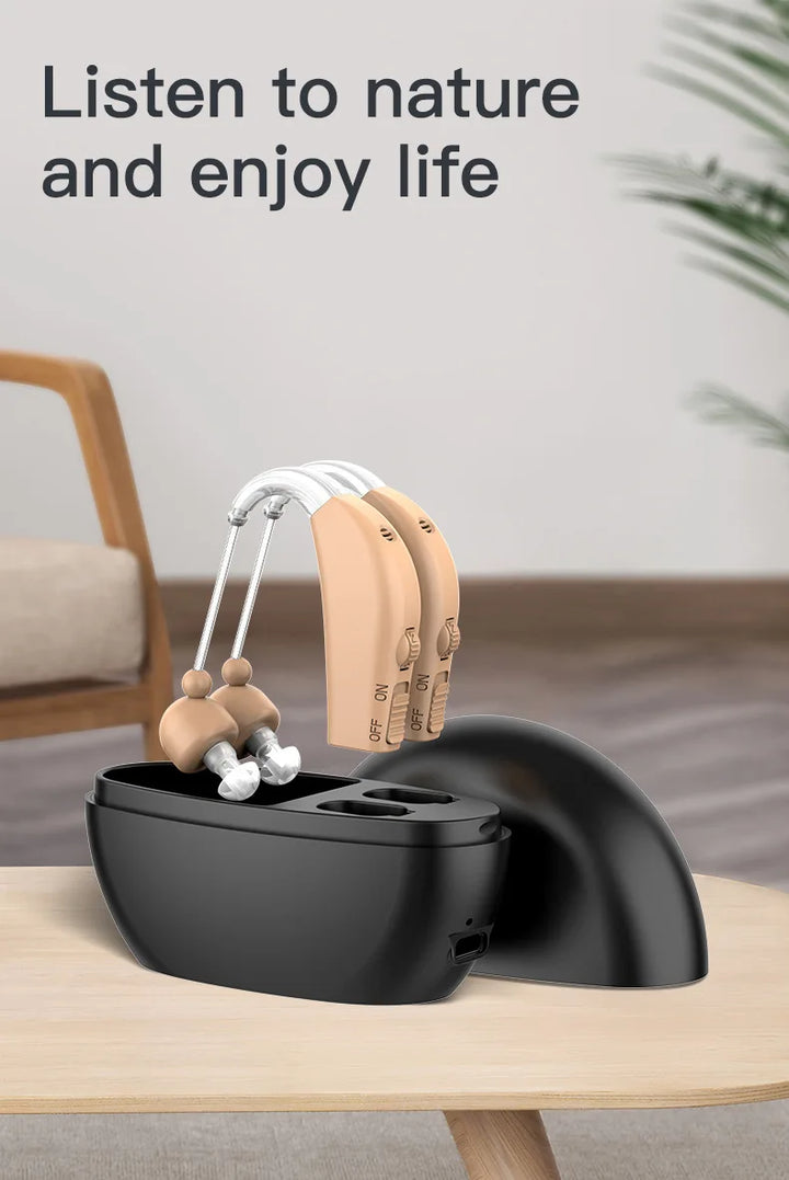 ClearTone™ Max – Portable Sound Amplifier with Magnetic Charging