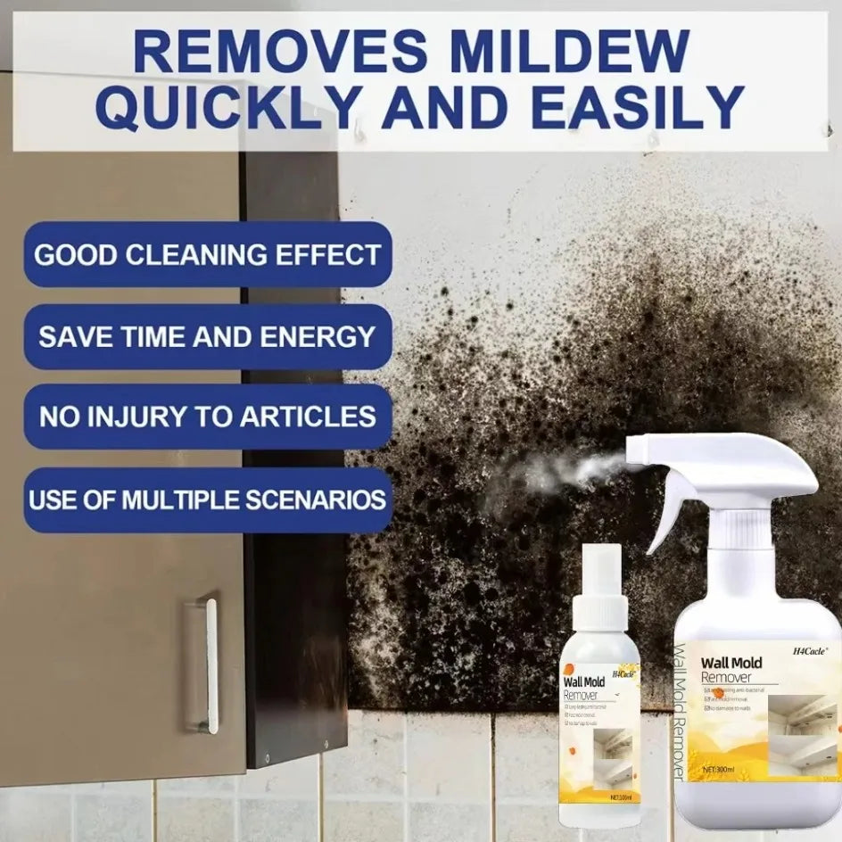 MoldGuard™ Antibacterial Mold Remover Spray – Powerful Mildew & Stain Cleaner