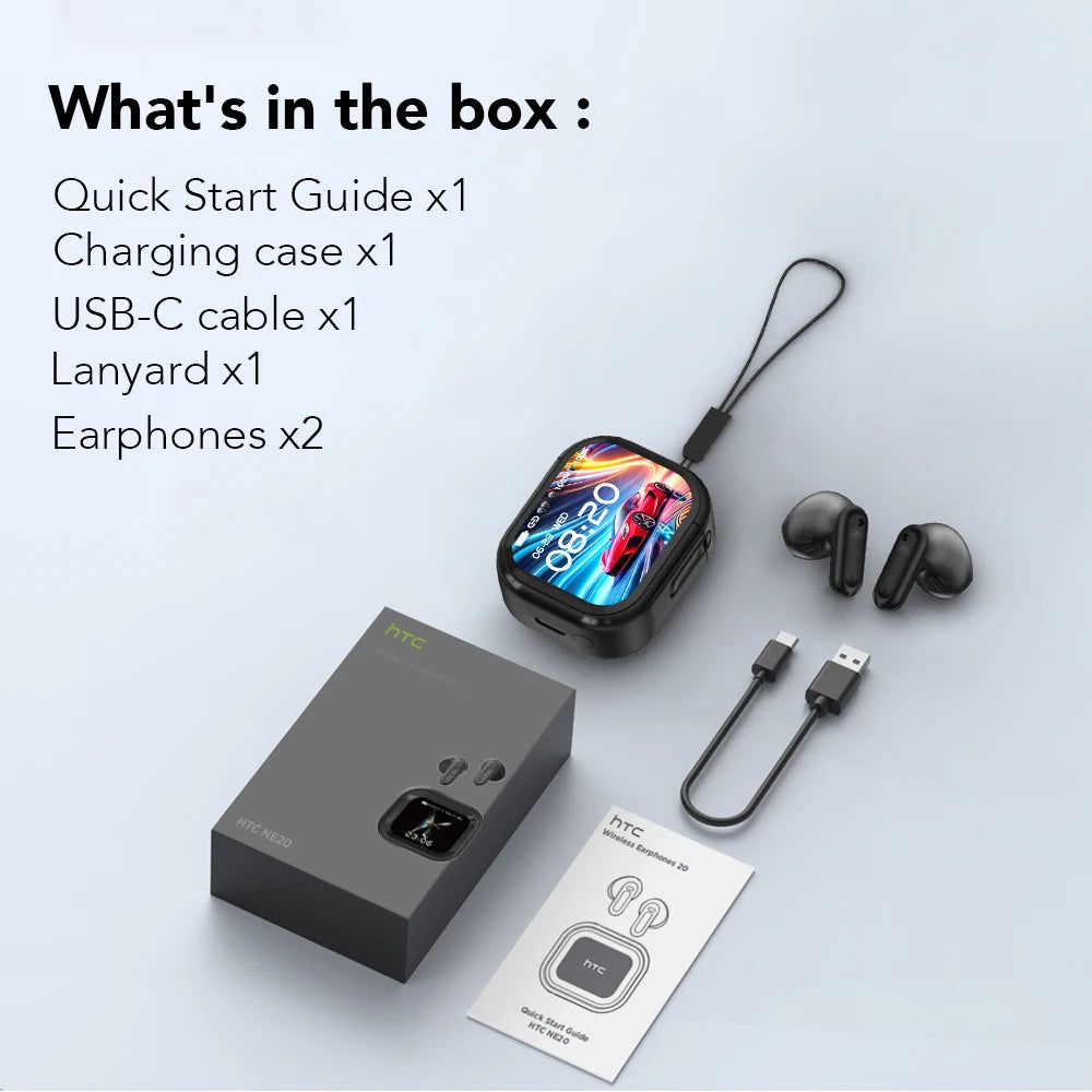 HTC NE20 SmartVoice™ – AI Translator & Sport Earbuds