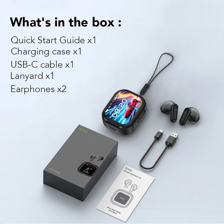 HTC NE20 SmartVoice™ – AI Translator & Sport Earbuds