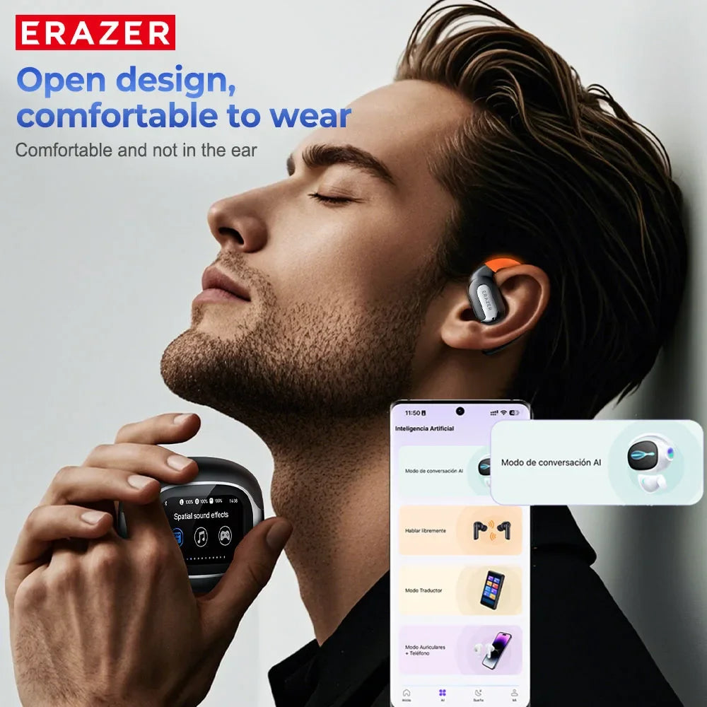 ERAZER SpeakPro™ XF32 – Smart AI Translator Earbuds for Global Communication