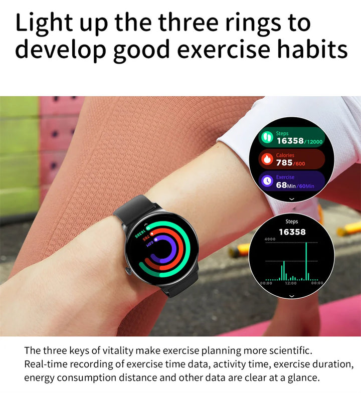 Glamora™ – Women’s Ultra Thin Smartwatch