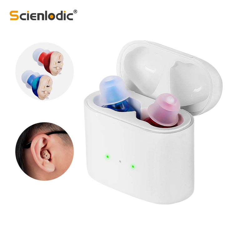 HearClear™ MiniPro – Invisible Rechargeable Hearing Aid for Seniors