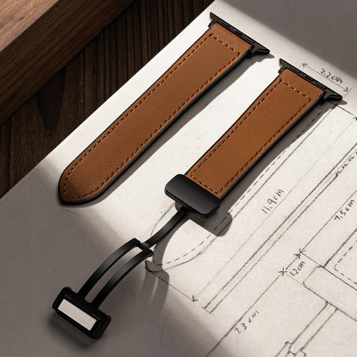 Prestige Leather Bracelet for Apple Watch Ultra & Series®