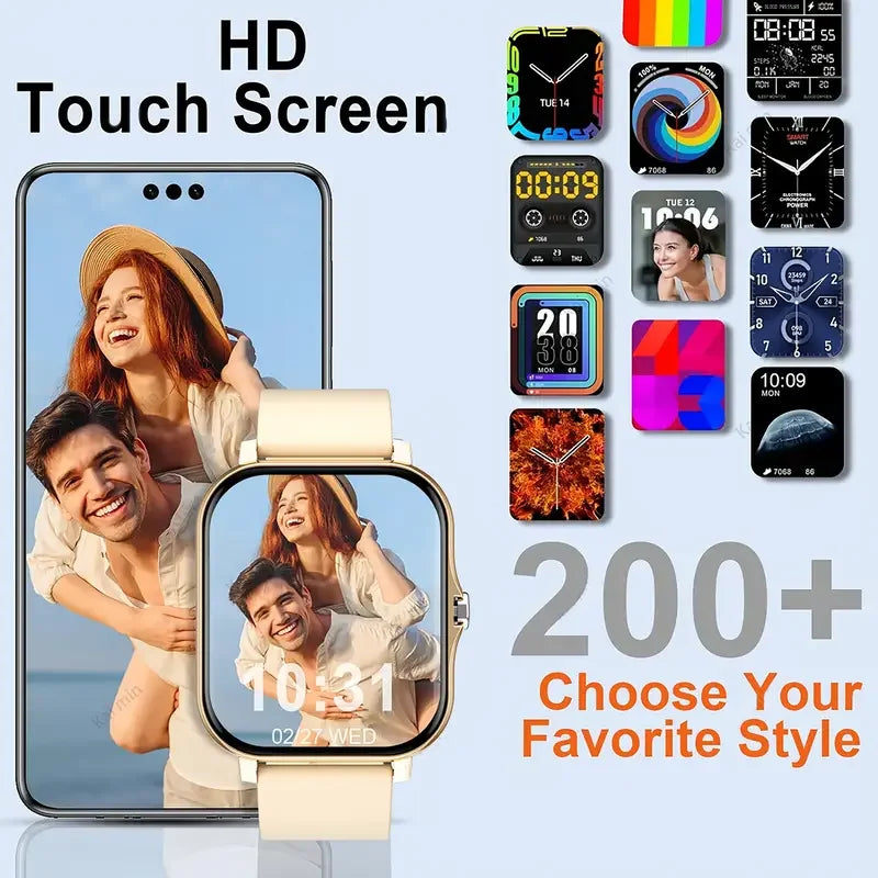 KESHUYOU AuraFit™ – Advanced Wellness & Communication Smartwatch