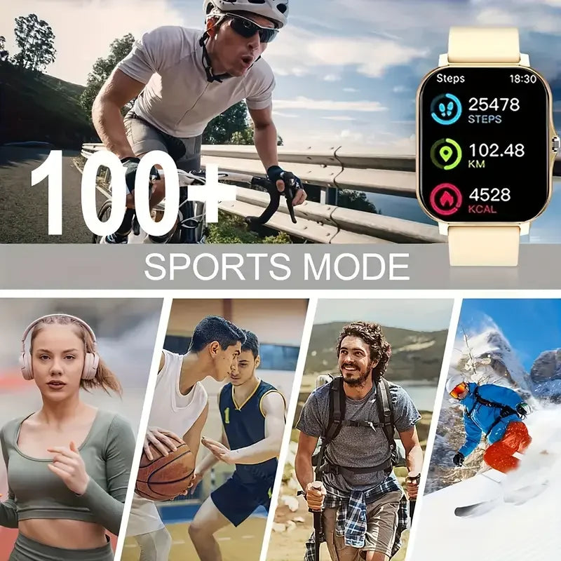 KESHUYOU AuraFit™ – Advanced Wellness & Communication Smartwatch
