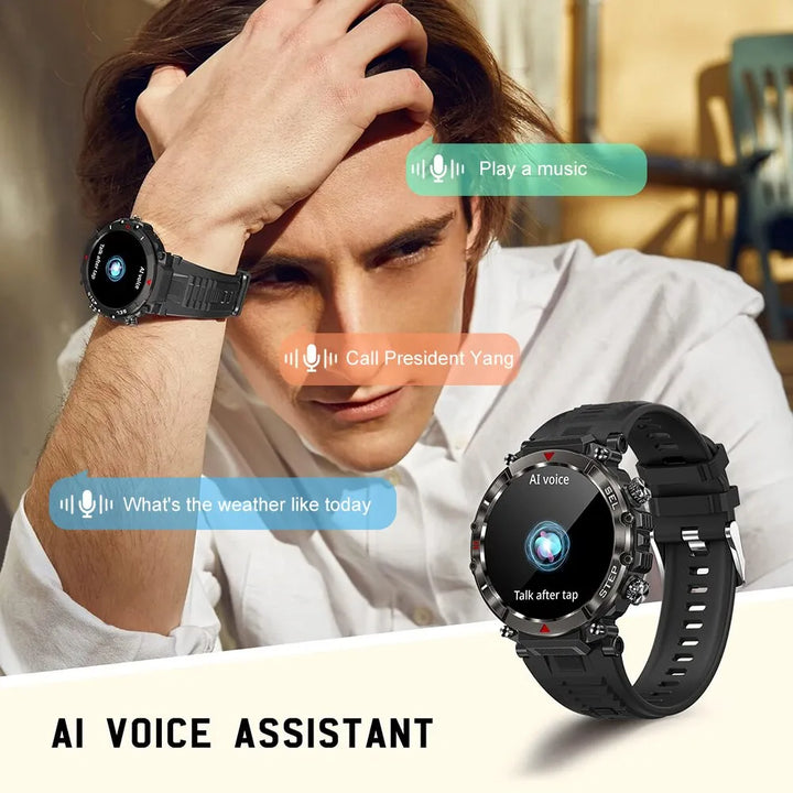 Bluetooth chamada relógio inteligente para homem 1.39 ''tela de toque completa ip67 à prova dip67 água esporte fitness smartwatch para xiaomi android ios cf11