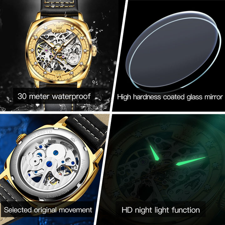 OLEVS Diamond Skeleton