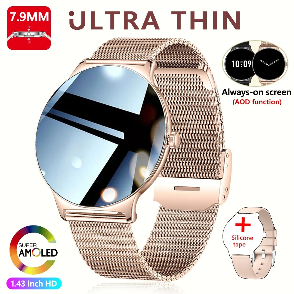 Glamora™ – Women’s Ultra Thin Smartwatch