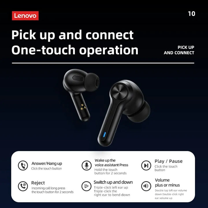 Fones de ouvido Lenovo LP3 Pro