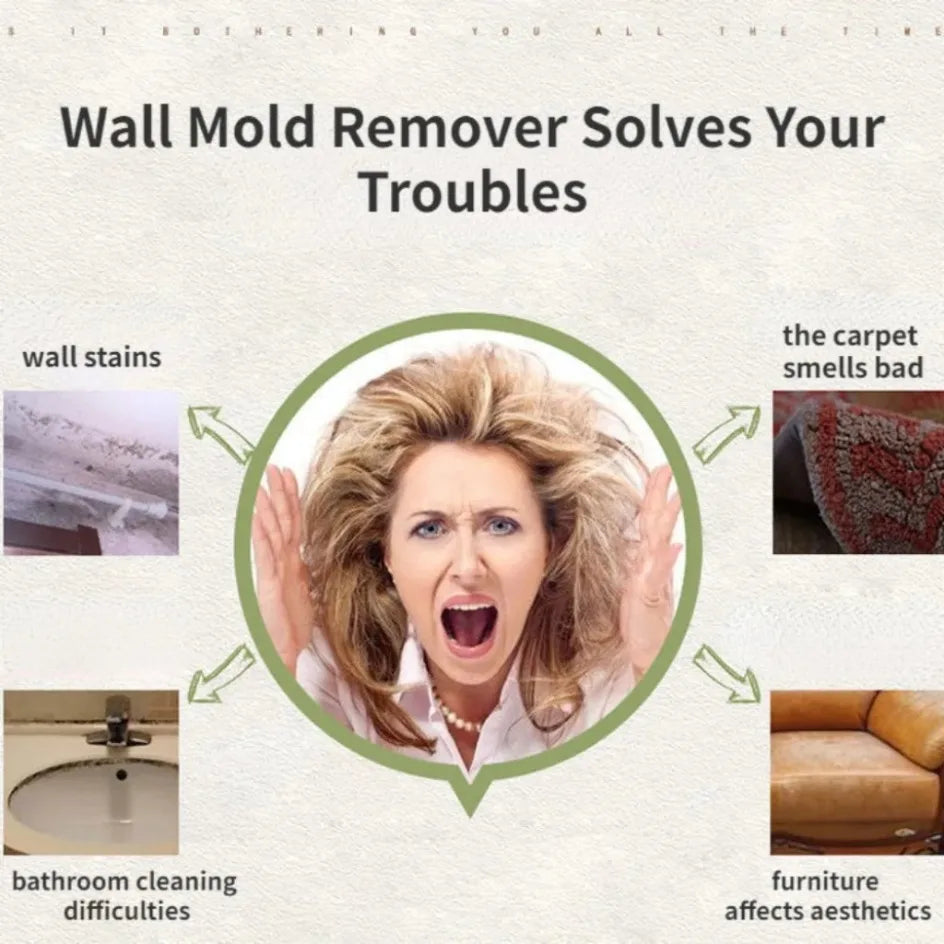 MoldGuard™ Antibacterial Mold Remover Spray – Powerful Mildew & Stain Cleaner