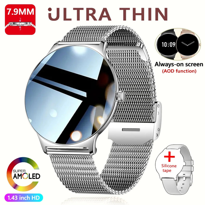Glamora™ – Women’s Ultra Thin Smartwatch