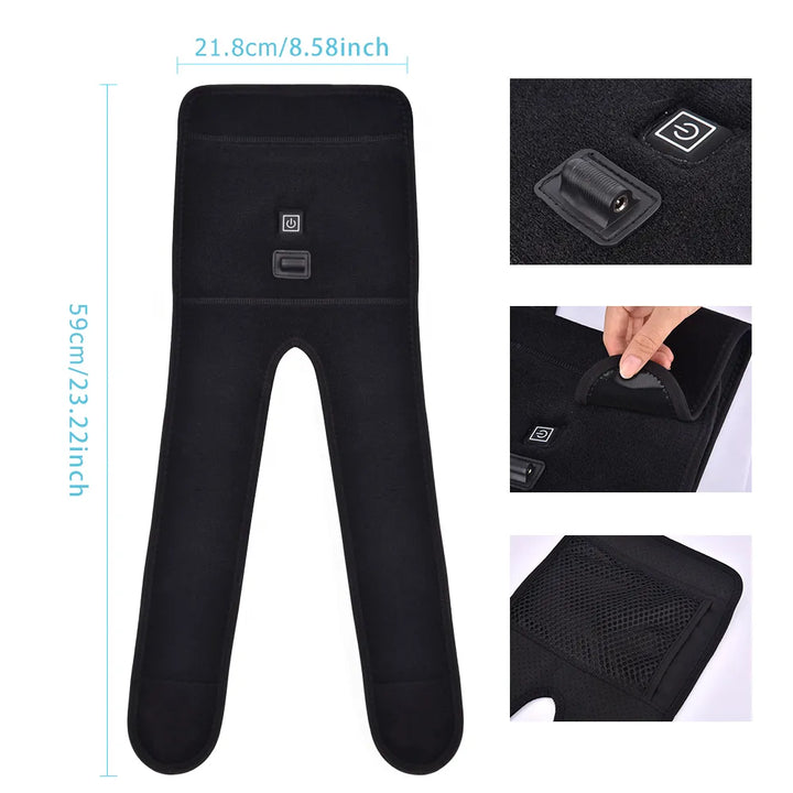 Electric Heating Pads for Arthritis Knee Pain Relief Infrared Heated Therapy Recovery Elbow Knee Pad Brace Health Care
