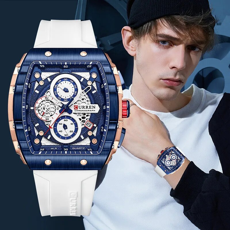CURREN Quartz Chronograph  Men's Watches