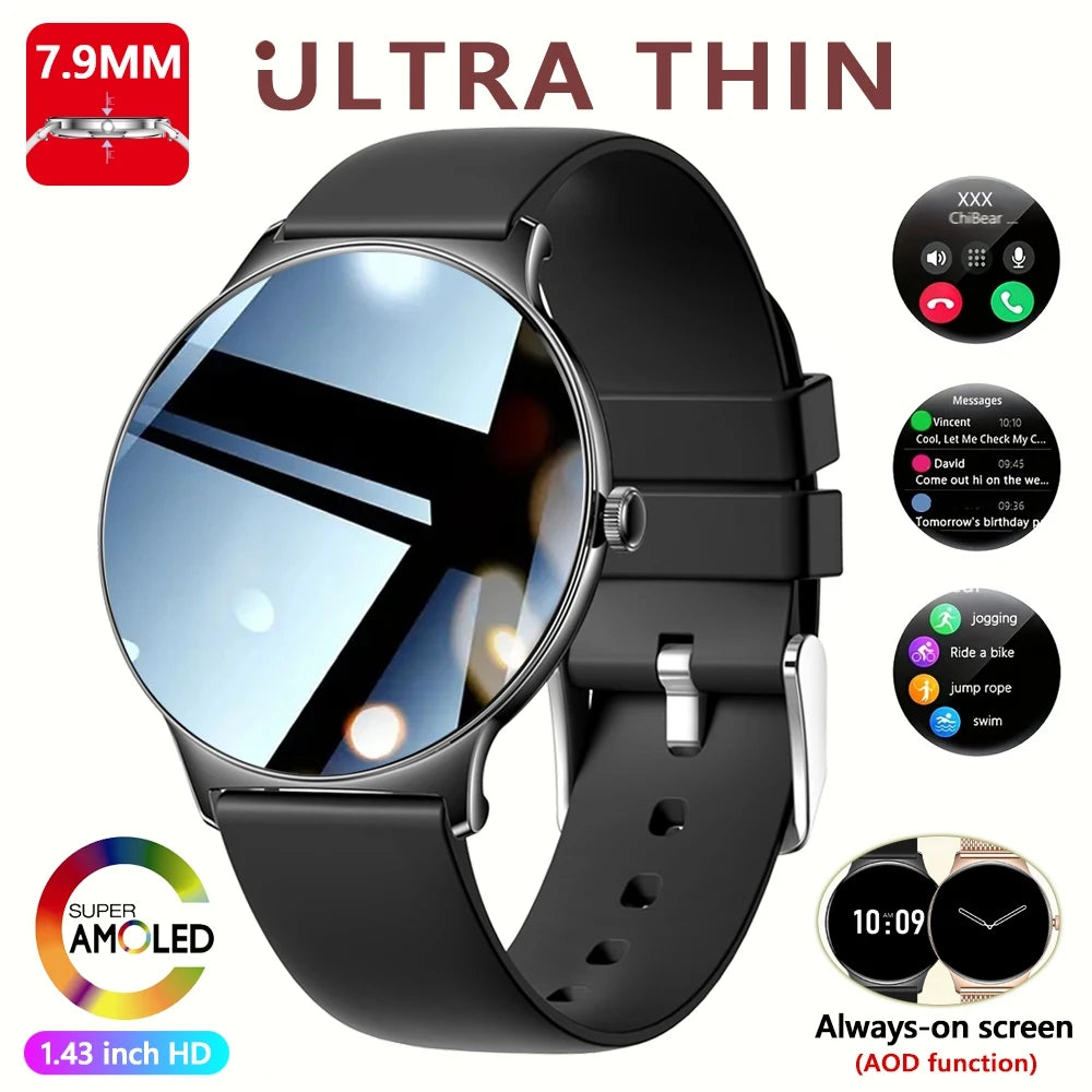 Glamora™ – Women’s Ultra Thin Smartwatch