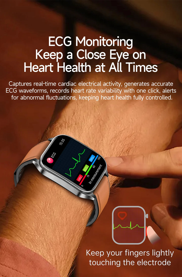 VitalScan Blood Glucose Pro® – Best 2026 Laser Health Monitoring Smart Watch - With Japan Laser Treatment Therapy Preventing the Three high Health Risks