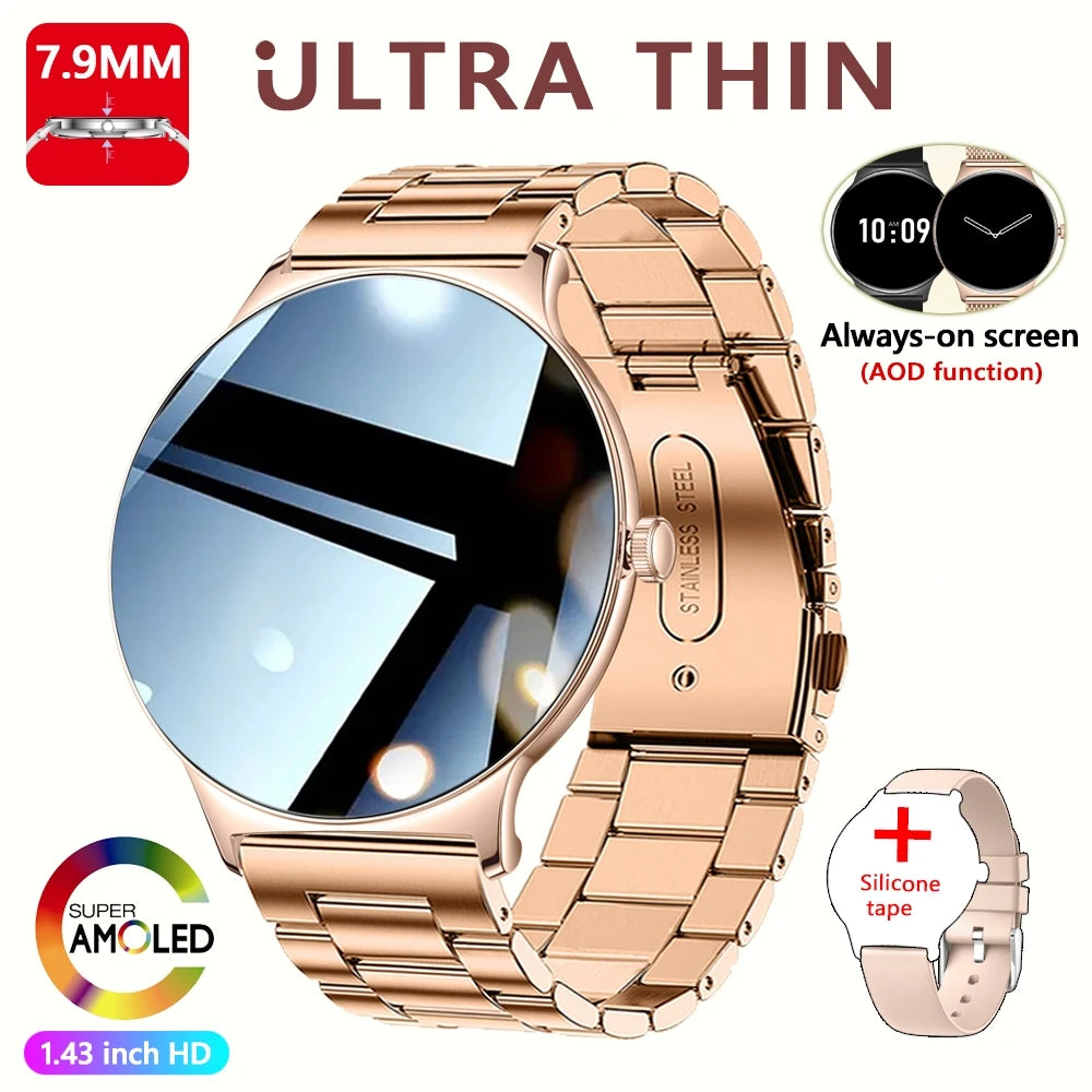 Glamora™ – Women’s Ultra Thin Smartwatch