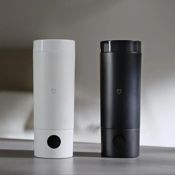 350ML Xiaomi Mijia Smart Travel Kettle – 2-Temp LED Thermos, 316L Stainless Steel, Portable Heating Cup