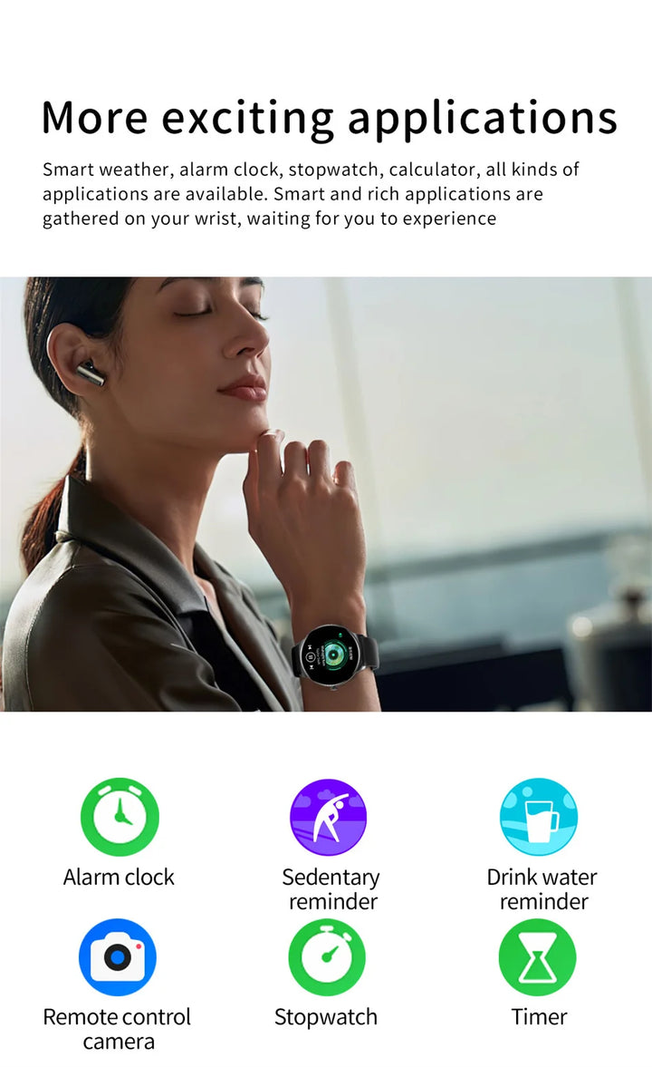 Glamora™ – Women’s Ultra Thin Smartwatch