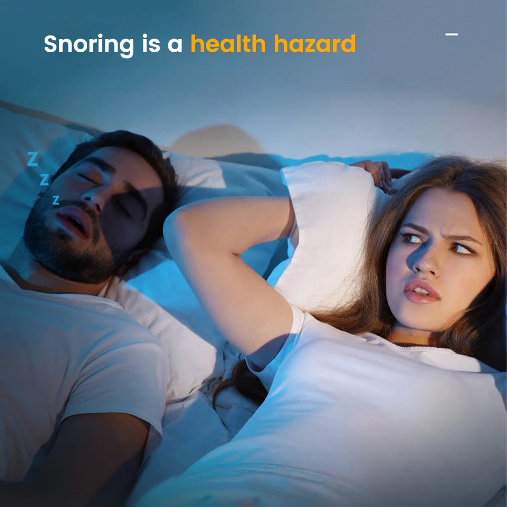 AI Calm Breath Pro® – Smart Anti-Snoring Device – Comfortable, Portable Sleep Aid