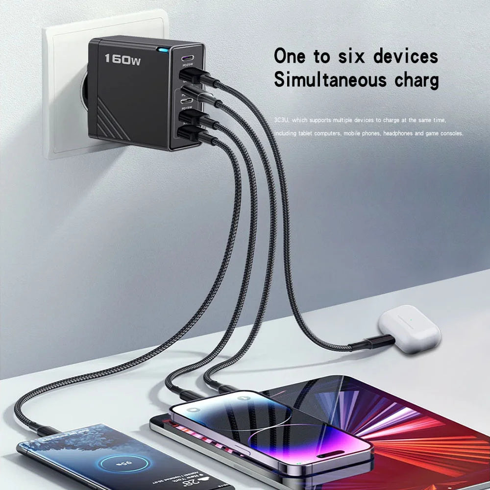 Maerknon Fast Charging USB-C PD Wall Charger – Universal Phone Adapter
