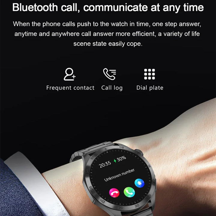 Ultra AI health watch gen 4- 1.43 inch Amoled HD Large Screen ECG Measurement Health Monitor BT Call Sport Fitness Tracker Smartwatch